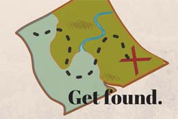 treasure map - get found local seo tips