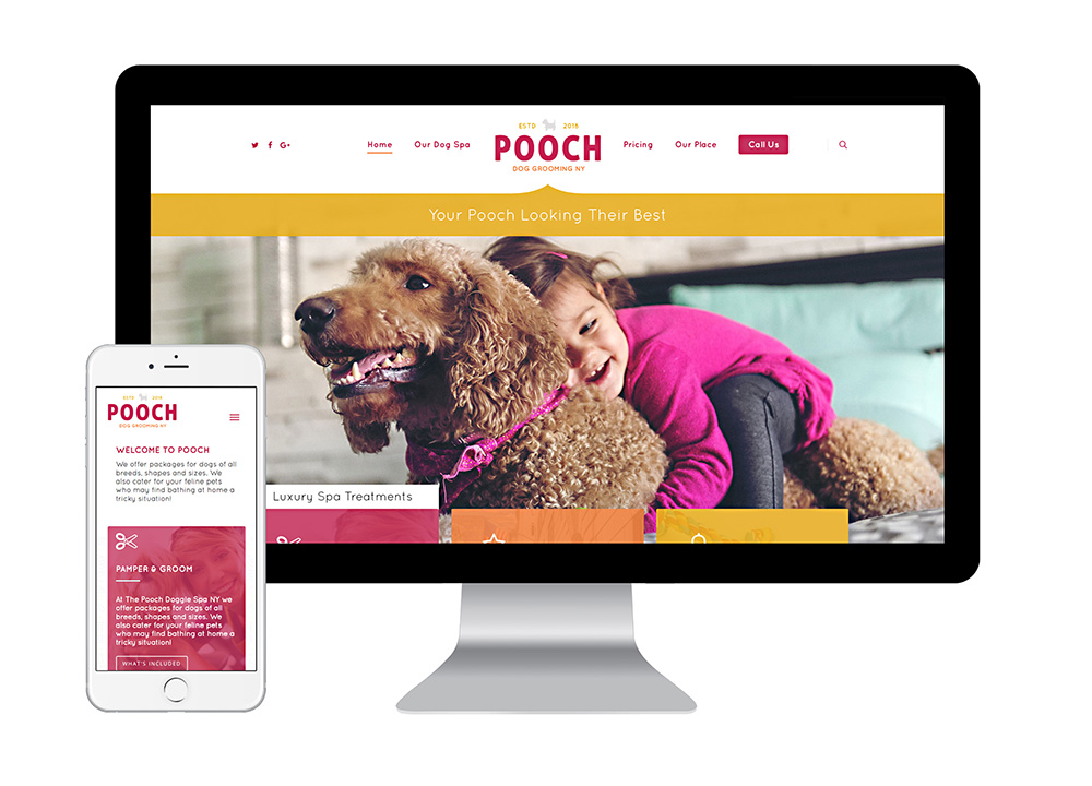 Pooch dog grooming New York